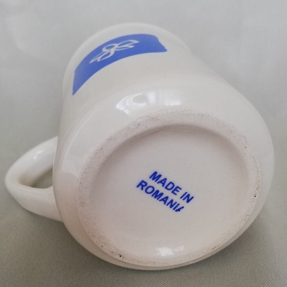 Coffee Mug Cup of tea hot chocolate made in Romania Retro Design - Picture 3 of 4
